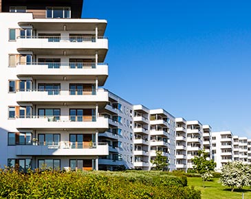 Centralised systems  air conditioning of apartment blocks